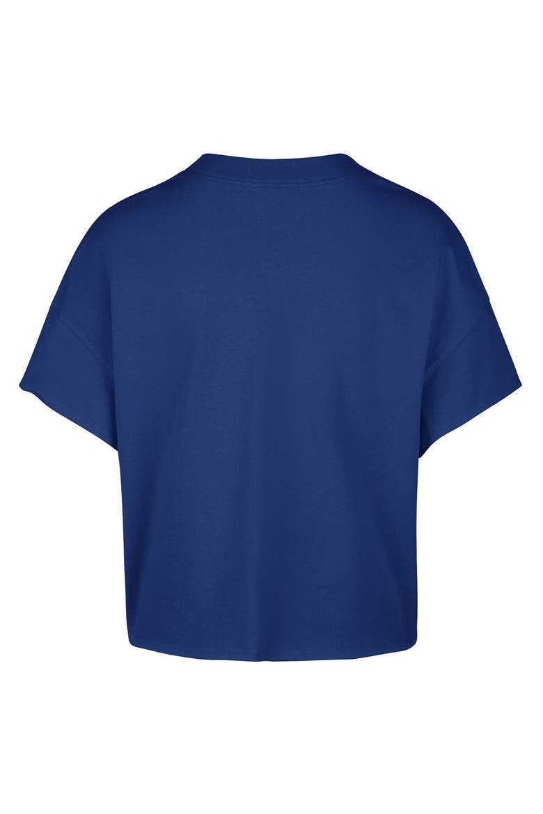 Women's '47 x Stoney Clover Lane Royal Los Angeles Dodgers Oversized Notch Neck T-Shirt, Alternate, color, Royal