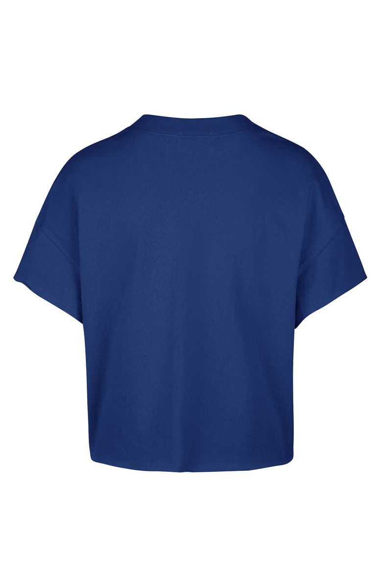 Stoney Clover Lane X '47 Women's '47 x Stoney Clover Lane Royal Los Angeles Dodgers Oversized Notch Neck T-Shirt, Alternate, color, Royal