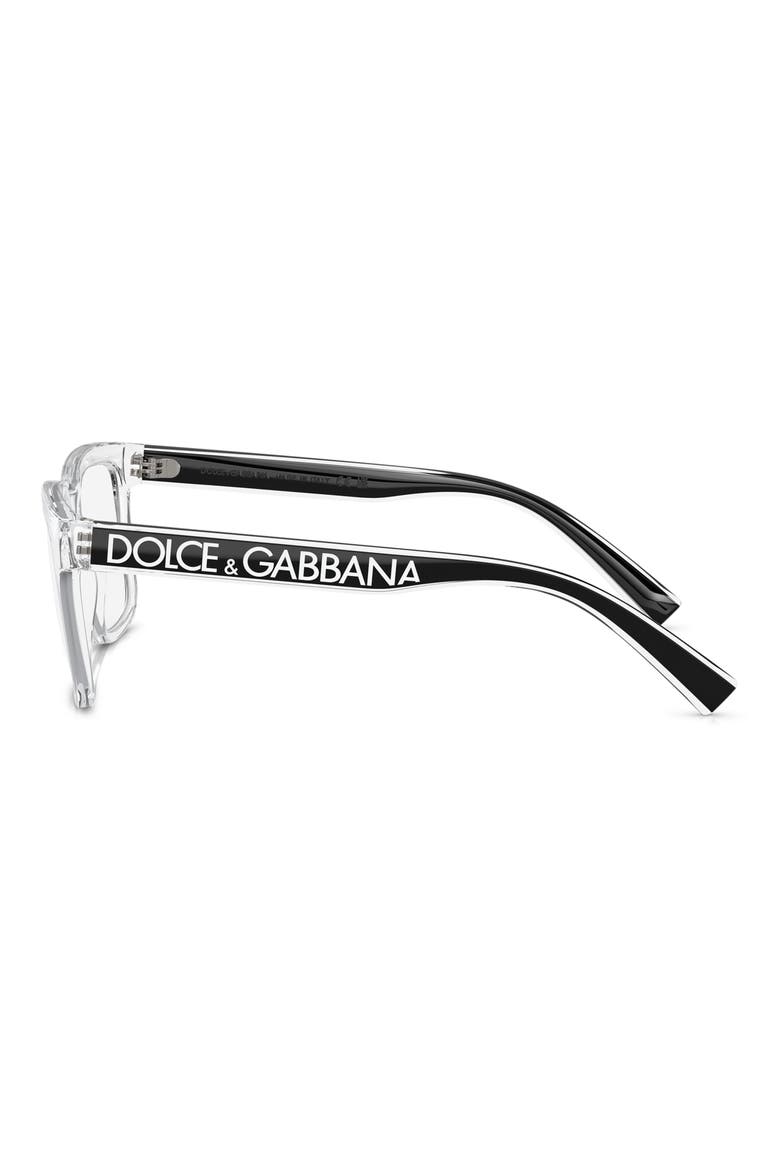 50mm Square Optical Glasses, Alternate, color, CRYSTAL