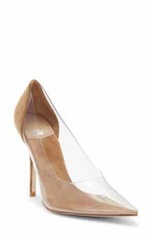 Hi Pointed Toe Vinyl Pump