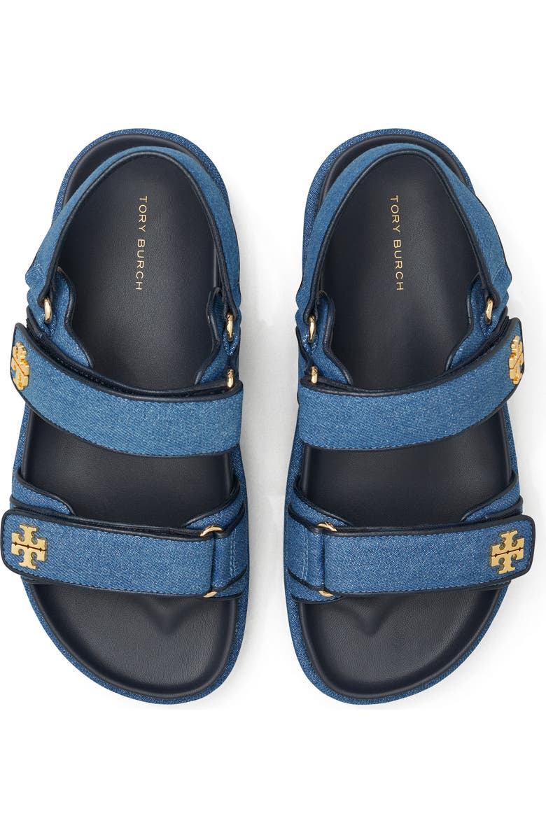 Tory Burch Kira Platform Sport Sandal, Alternate, color, Dark Denim / New Navy