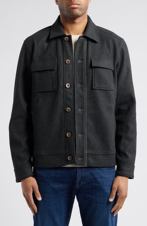 Tommy Bahama Black Leather Bomber Jacket Full Zip Coat Size on sale M Denim Specialist