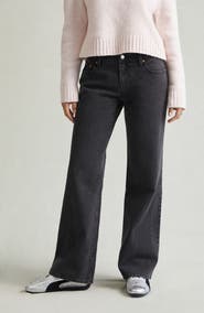 PacSun Zoe Low Rise Wide Leg Girlfriend Jeans