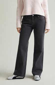 Zoe Low Rise Wide Leg Girlfriend Jeans