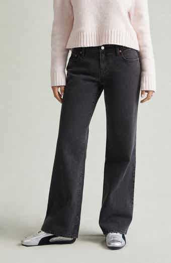 Zoe Low Rise Wide Leg Girlfriend Jeans
