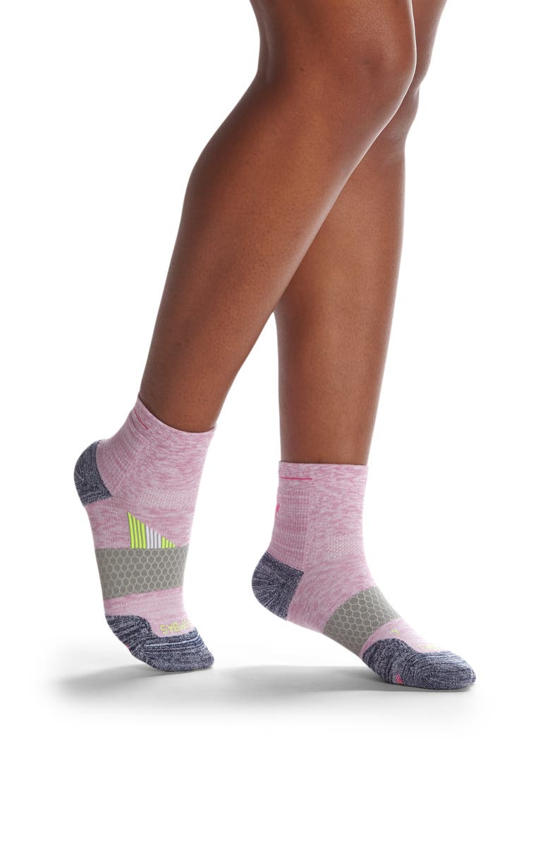Bombas Randomfeed Running Ankle Socks, Main, color,