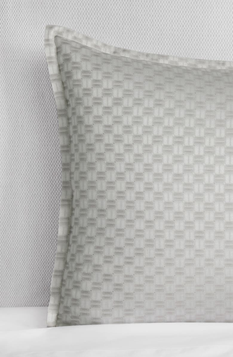 SFERRA Macchia Pillow Sham, Main, color, Lunar