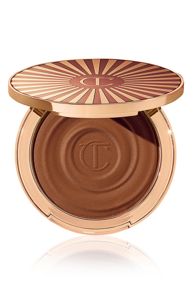Charlotte Tilbury Beautiful Skin Sun-Kissed Glow Bronzer, Main, color, 3 Tan