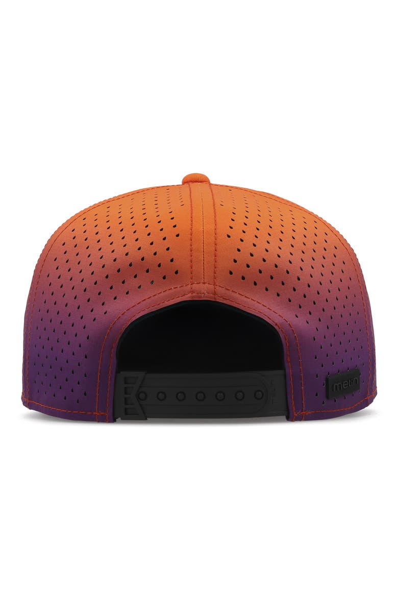 Trenches Sunset Waves Hydro Snapback Cap, Alternate, color, SUNSET