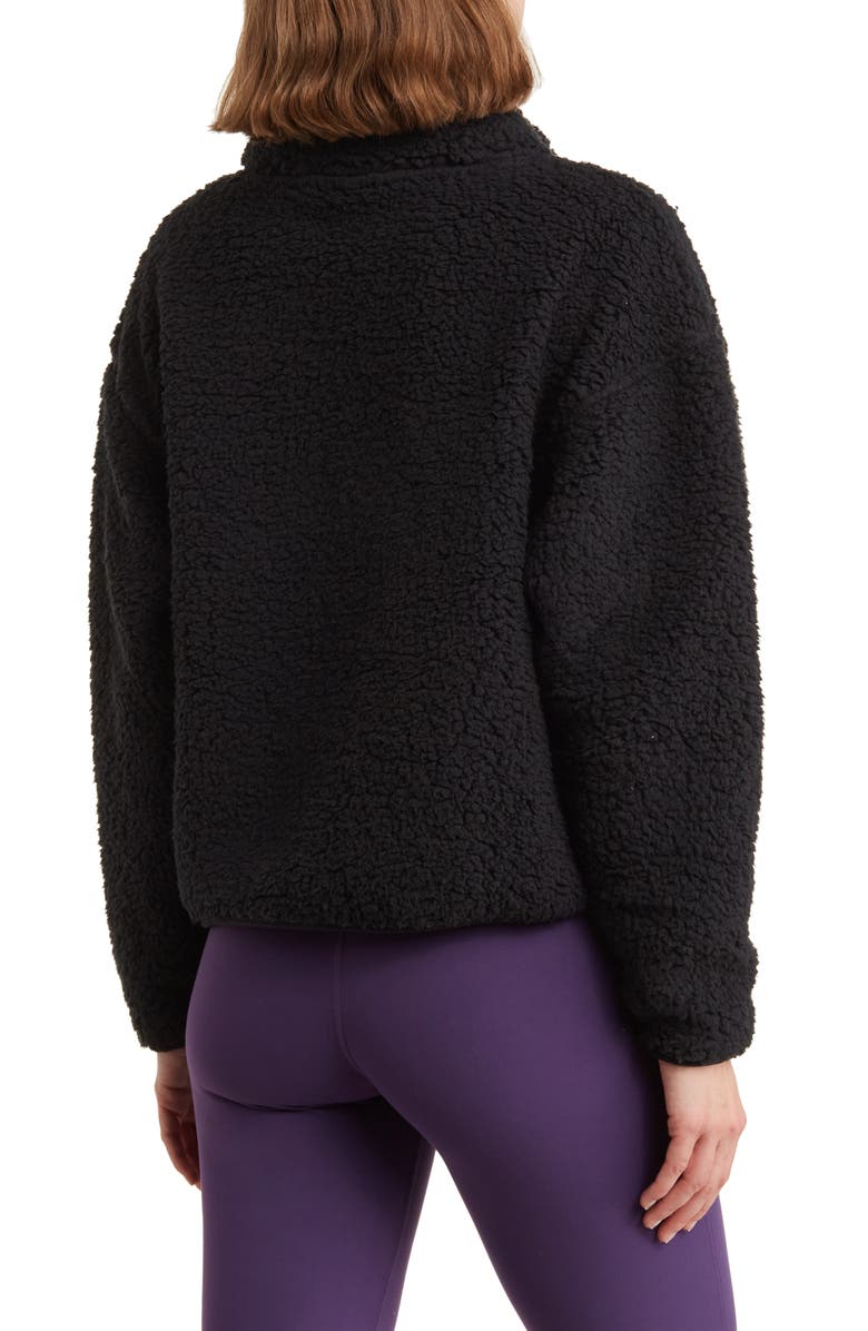 Champion High Pile Fleece Quarter-Zip Pullover, Alternate, color, 