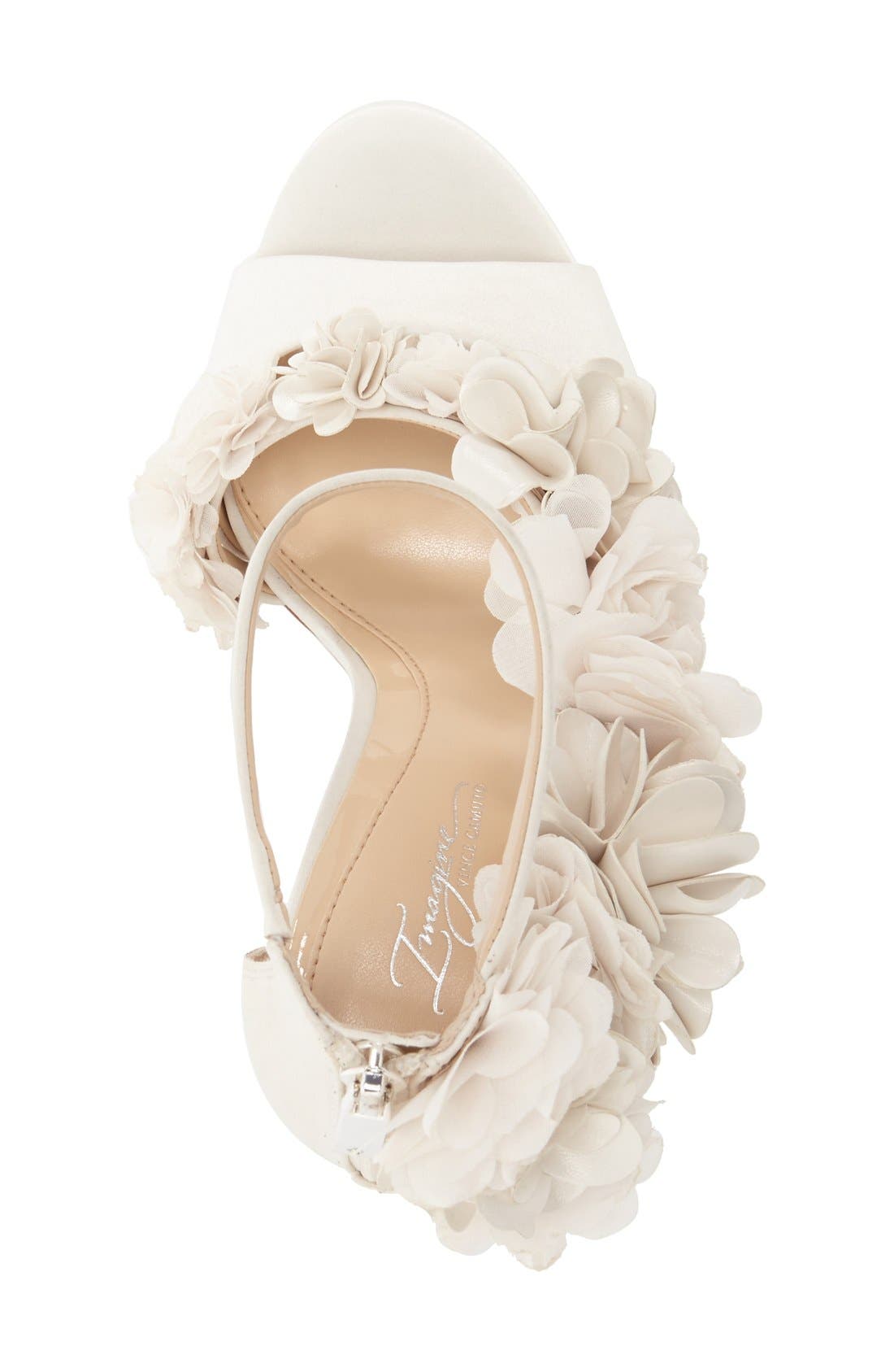 Imagine by Vince Camuto 'Daphne' Floral Ankle Strap Sandal, Alternate, color, 