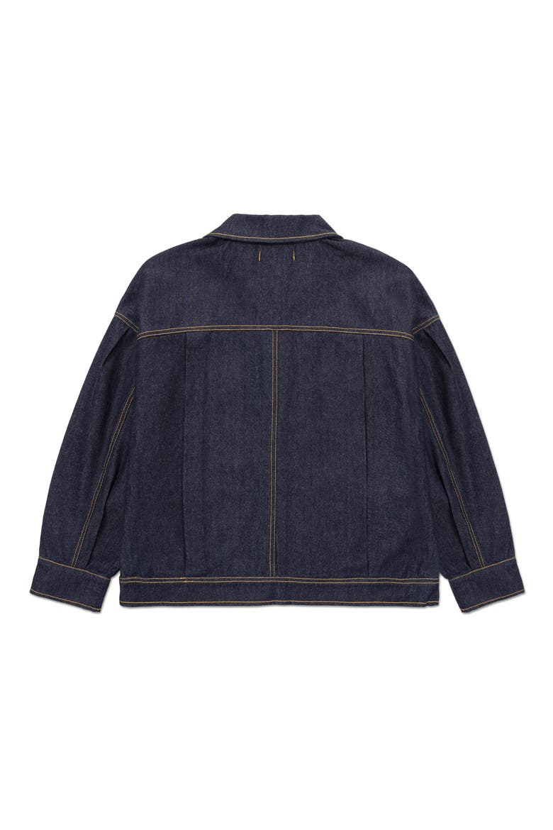 Oversize Carpenter Jacket, Alternate, color, INDIGO