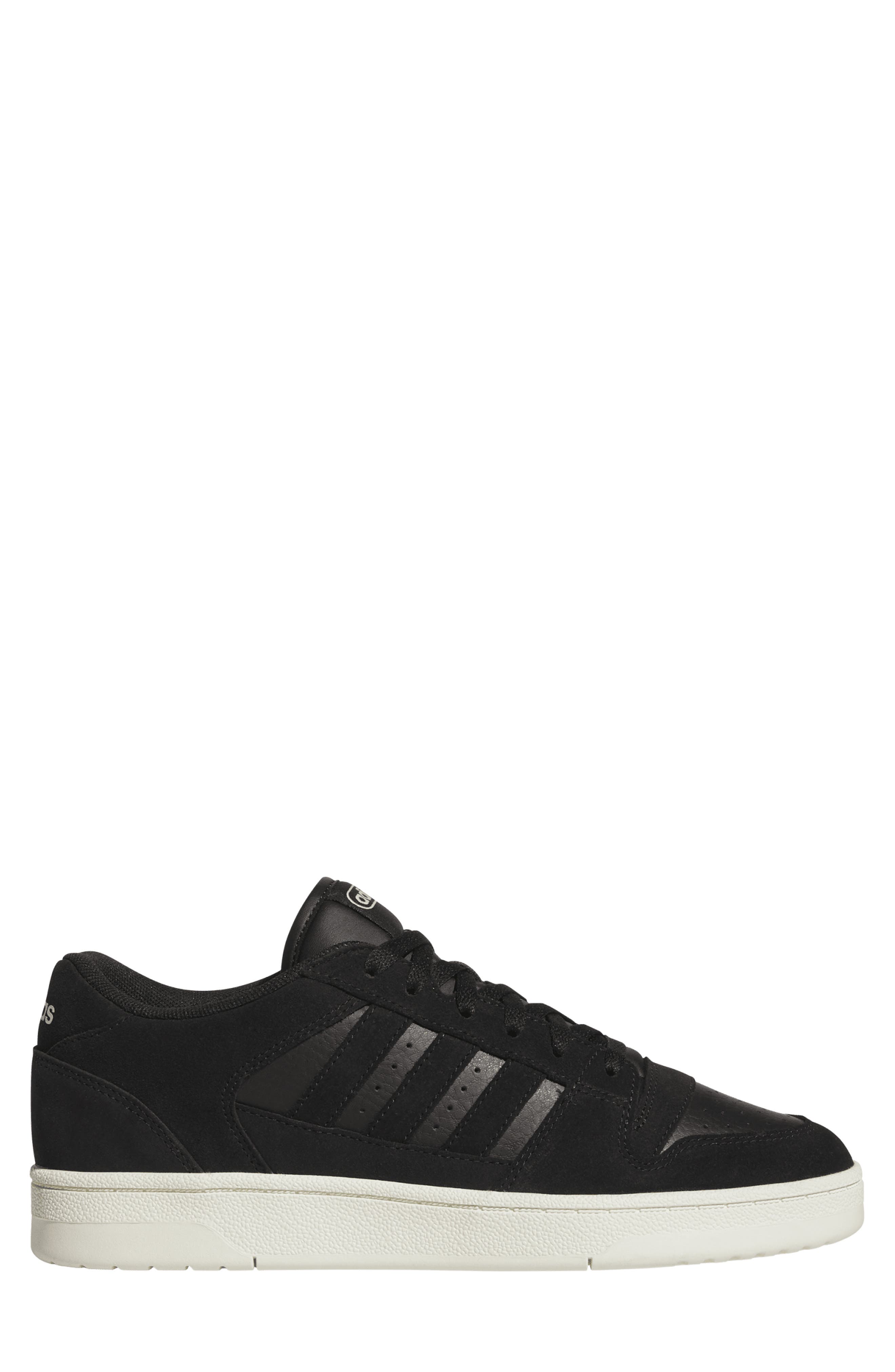 adidas Break Start Premium Low Top Sneaker, Alternate, color, Core Black/ Core Black/ Ivory