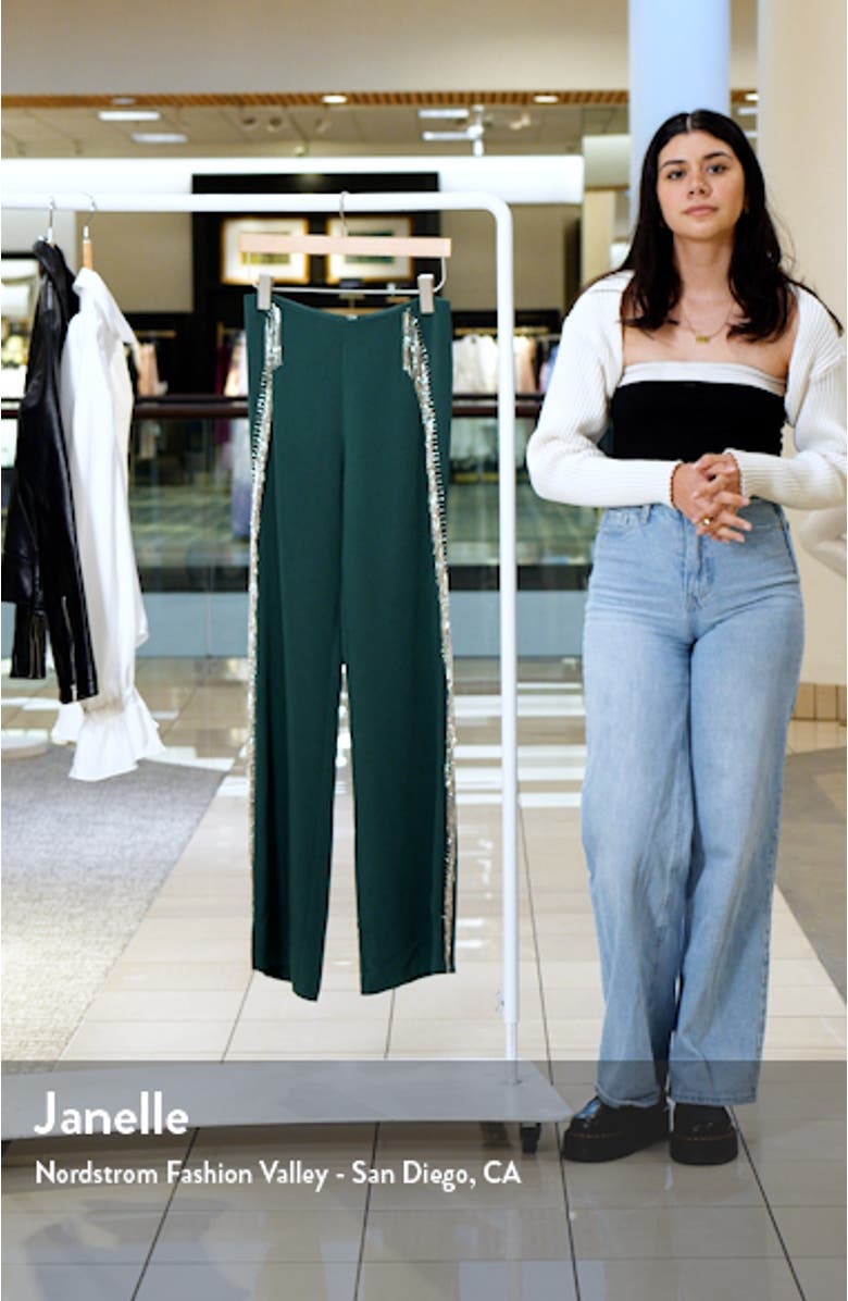 Remy Rhinestone Fringe Pants, sales video thumbnail