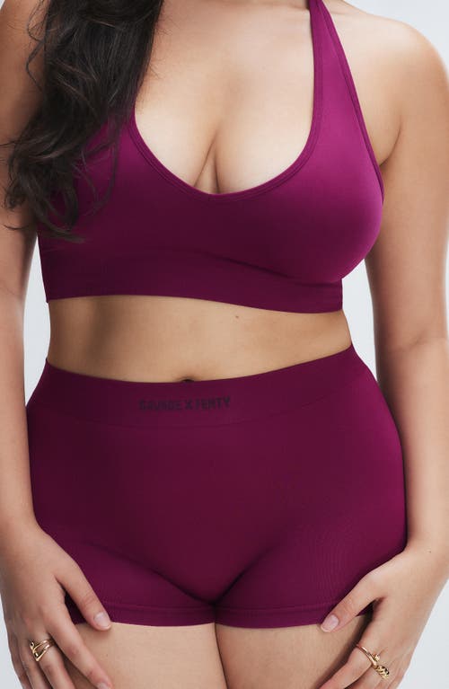 Savage X Fenty Seamless Boyshorts In Purple
