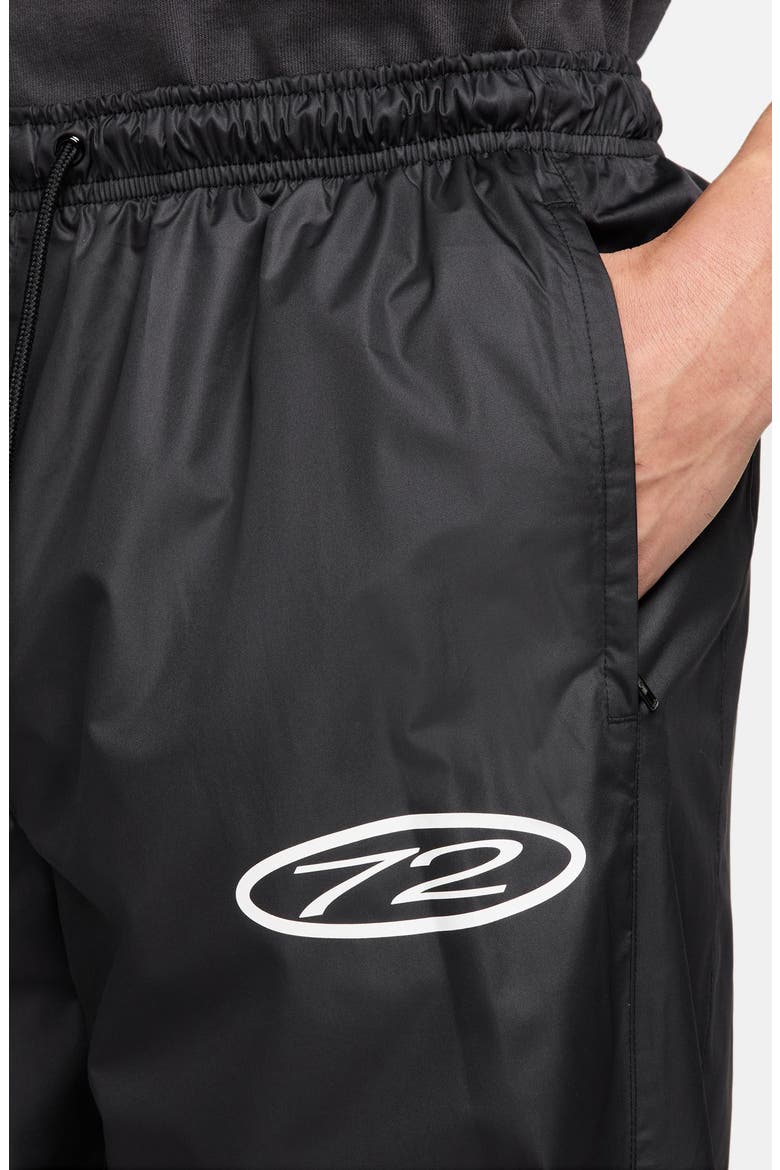 Woven Logo Joggers, Alternate, color, BLACK/ UNIVERSITY RED