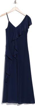 Rebecca Taylor Irie Cap Sleeve Ruffle Maxi Dress