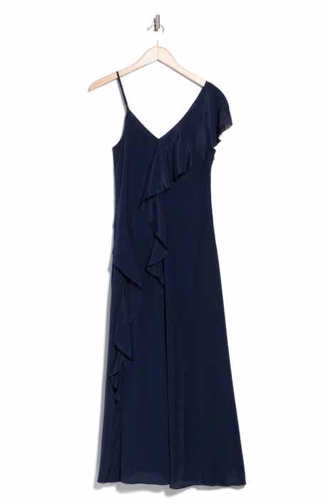 Irie Cap Sleeve Ruffle Maxi Dress