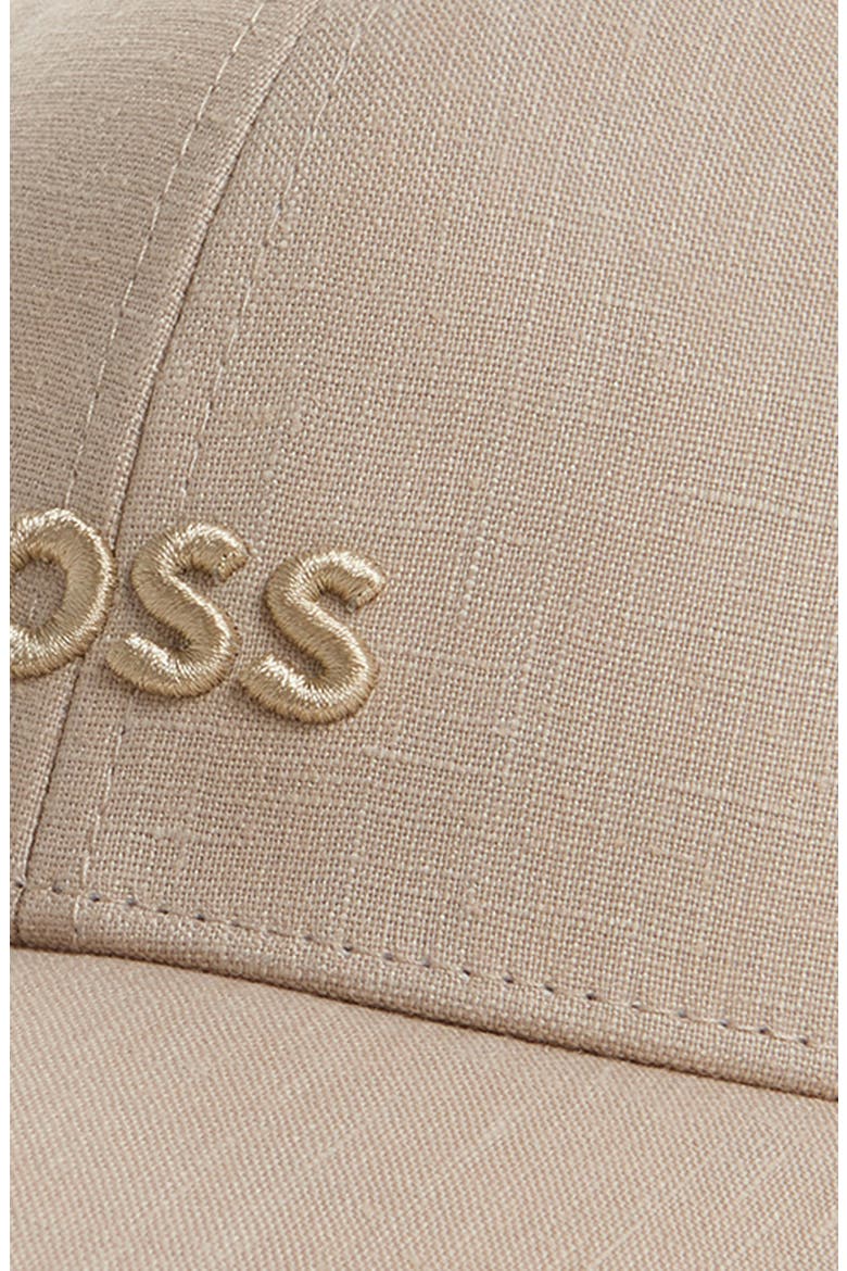 Zed Embroidered Logo Adjustable Baseball Cap, Alternate, color, OPEN BEIGE