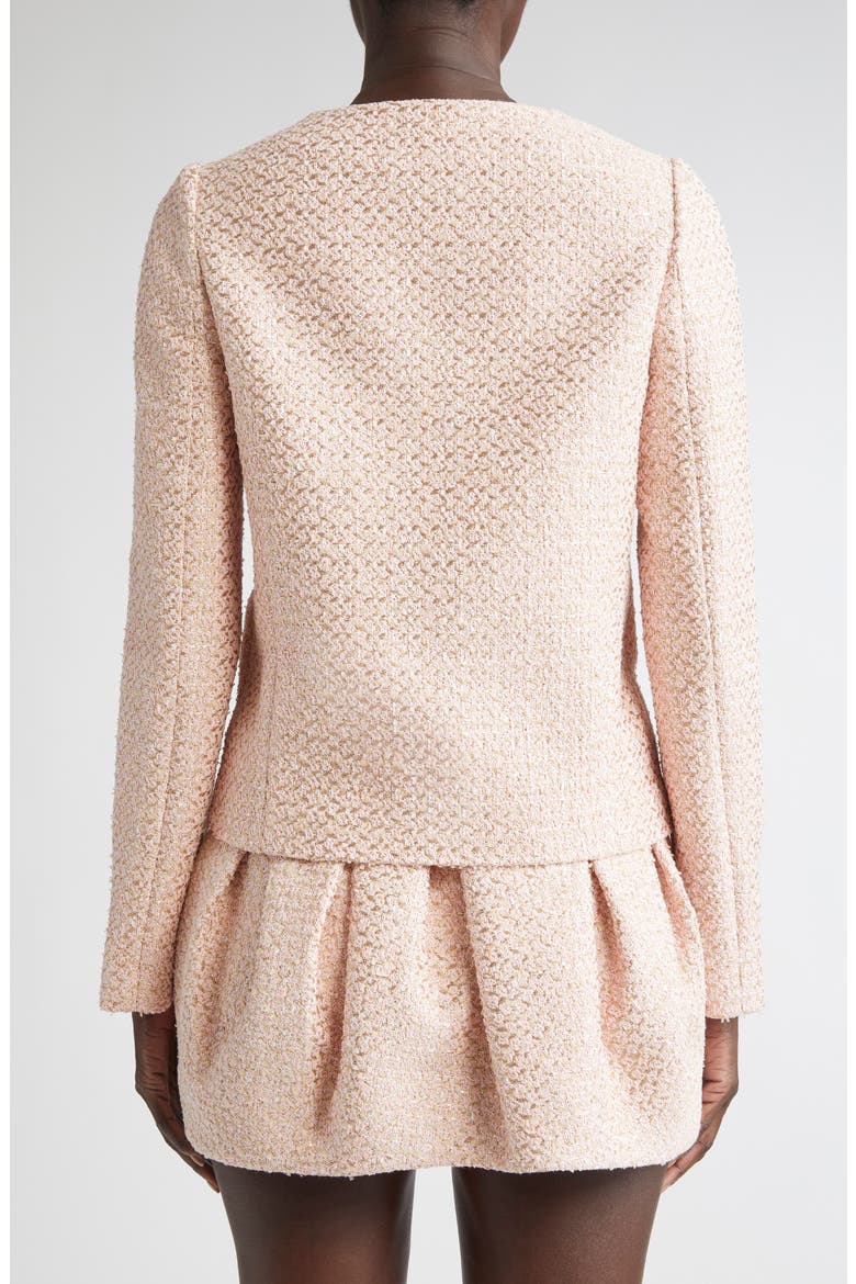 Metallic Bouclé Jacket (Nordstrom Exclusive), Alternate, color, BOUCLE
