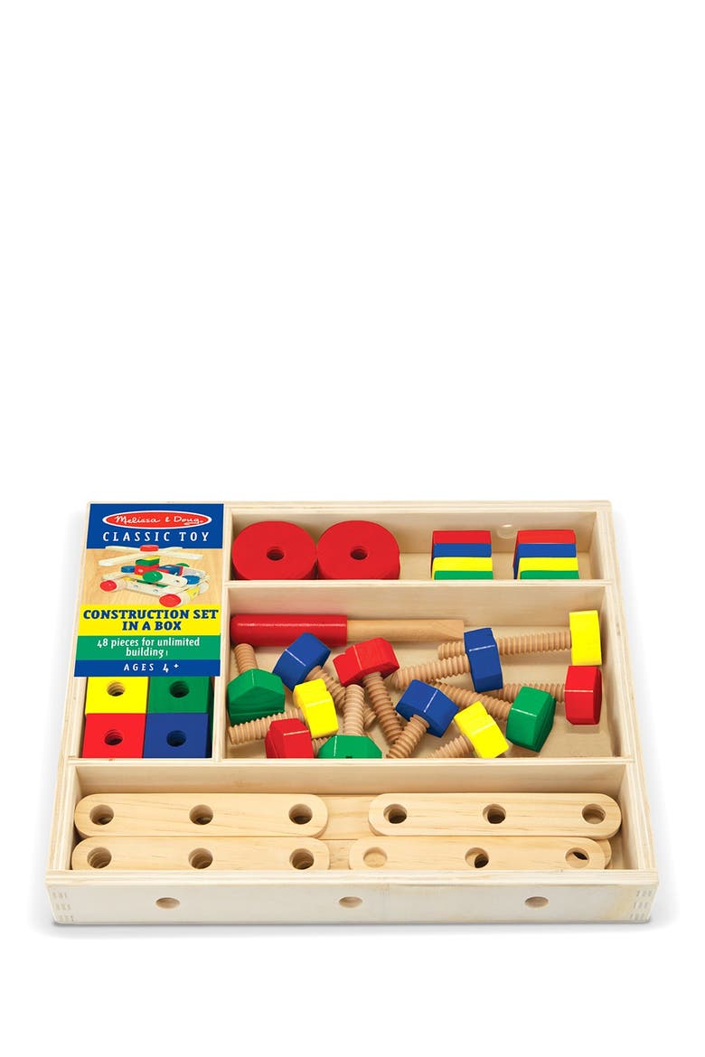 Construction Set in a Box, Alternate, color, RED
