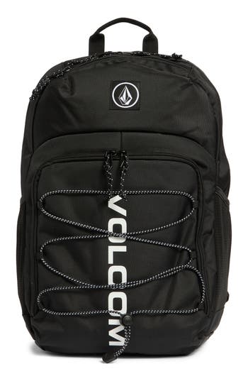 Volcom Front Side Backpack In Black