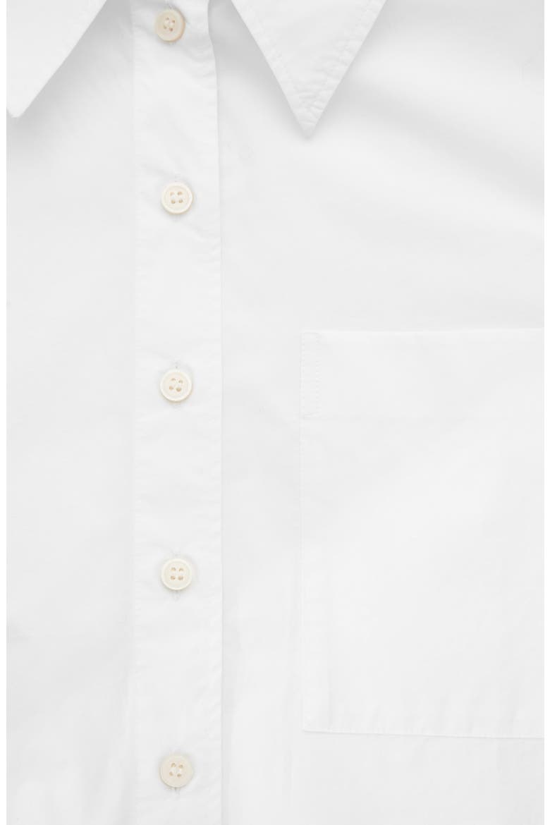 Oversize Tailored Button-Up Shirt, Alternate, color, WHITE LIGHT
