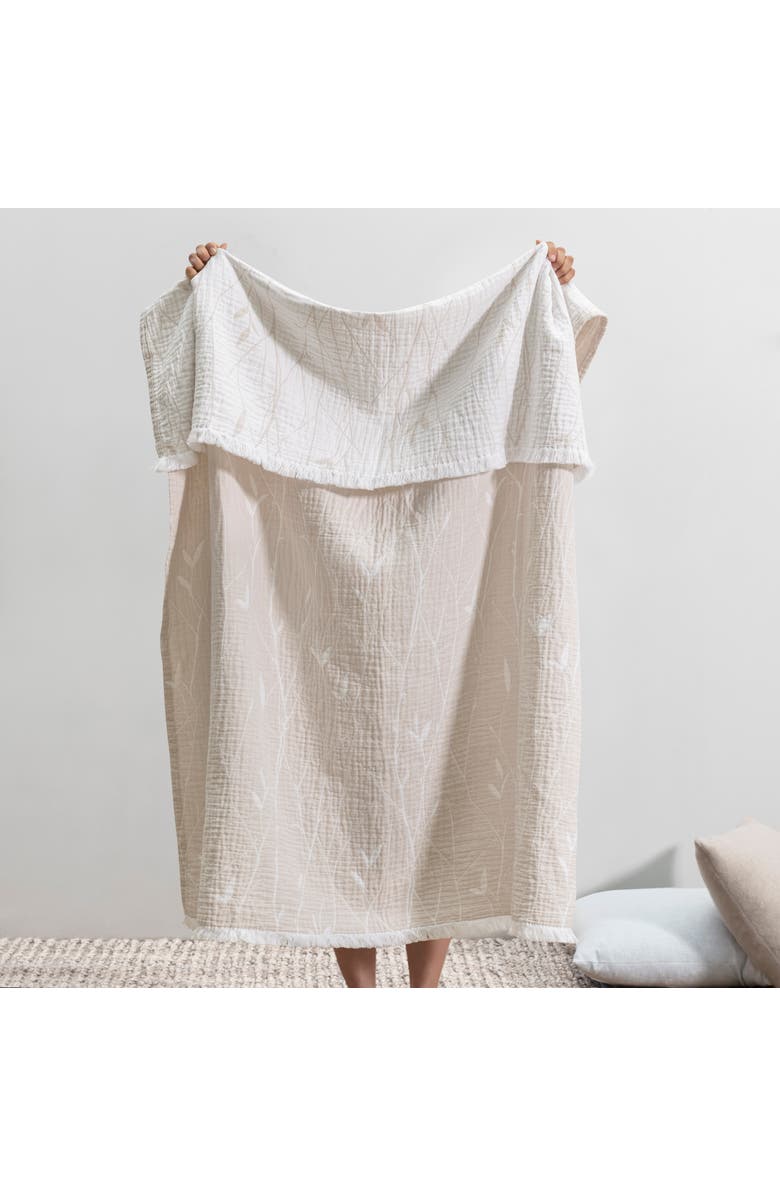 Lands Downunder Willow Throw, Alternate, color, Shell