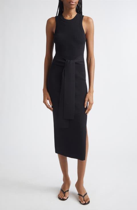 Piper Tie Front Midi Dress