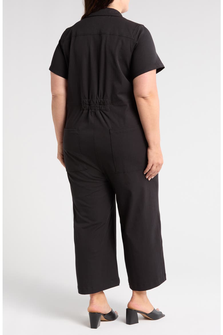 Kate Twill Jumpsuit, Alternate, color, BLACK