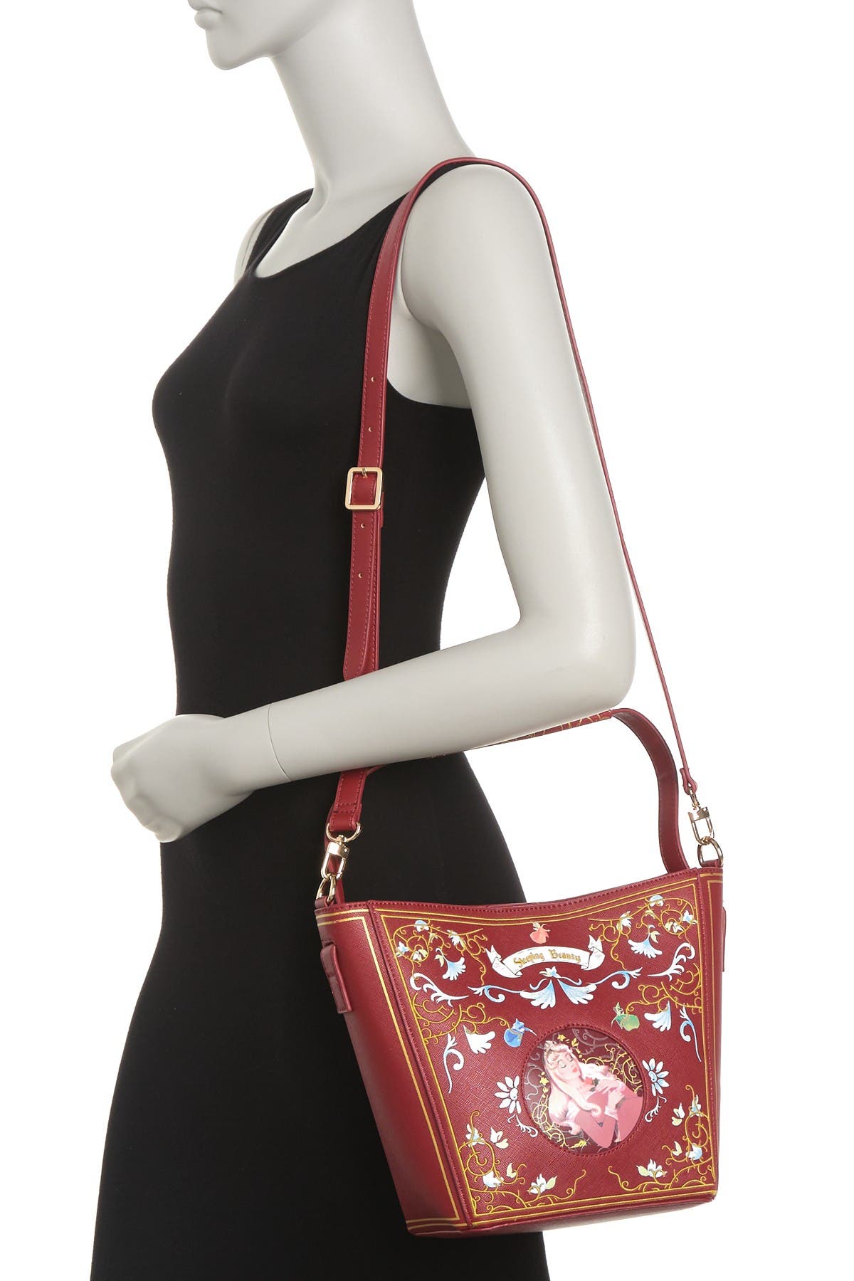 Danielle Nicole Disney Sleeping Beauty Baroque Shoulder Bag, Alternate, color, 