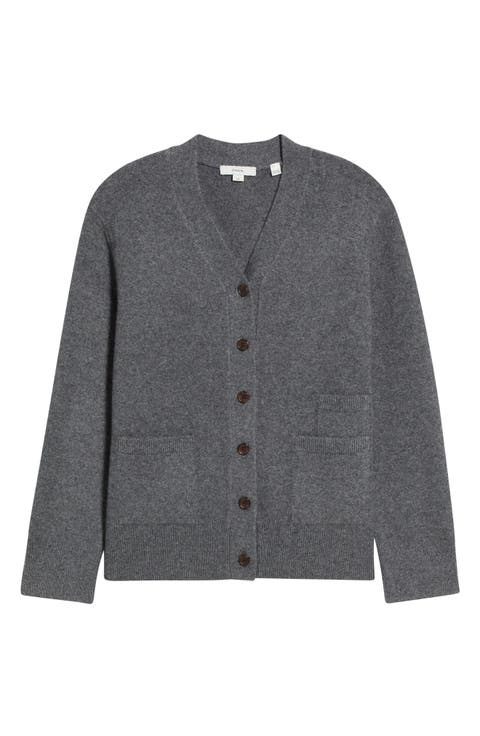 Relaxed V-Neck Cardigan