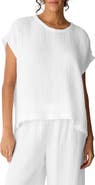 Eileen Fisher Round Neck Square Top