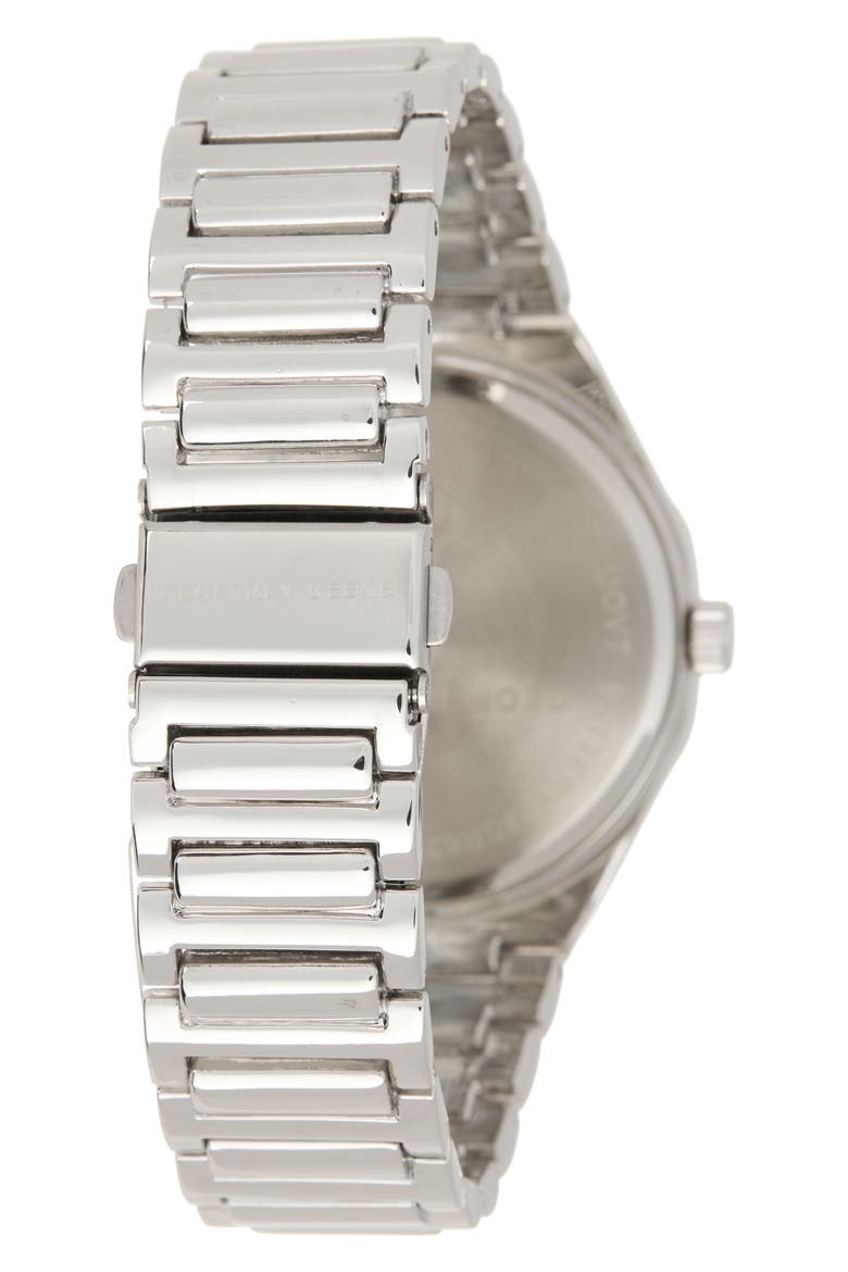 Diamond Dial Bracelet Watch, 43mm, Alternate, color, SILVER