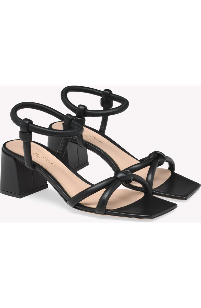 Gianvito Rossi Juno 55 Sandals, Alternate, color, Black