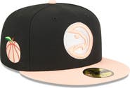 New Era Men's New Era Black Atlanta Hawks 2025/26 City Edition Alternate 59FIFTY Fitted Hat