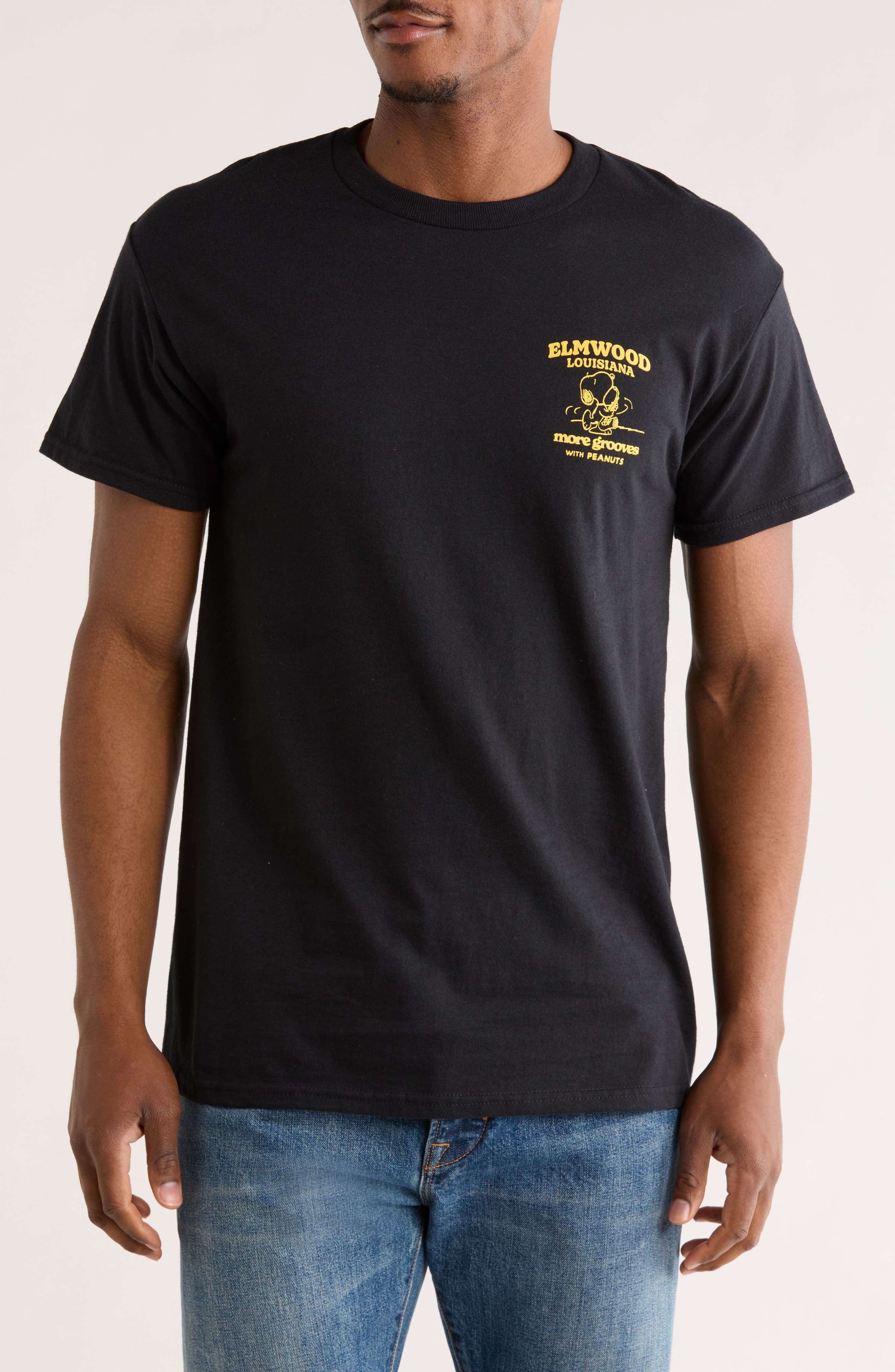 The Forecast Agency Peanuts® Elmwood Cotton Graphic T-Shirt