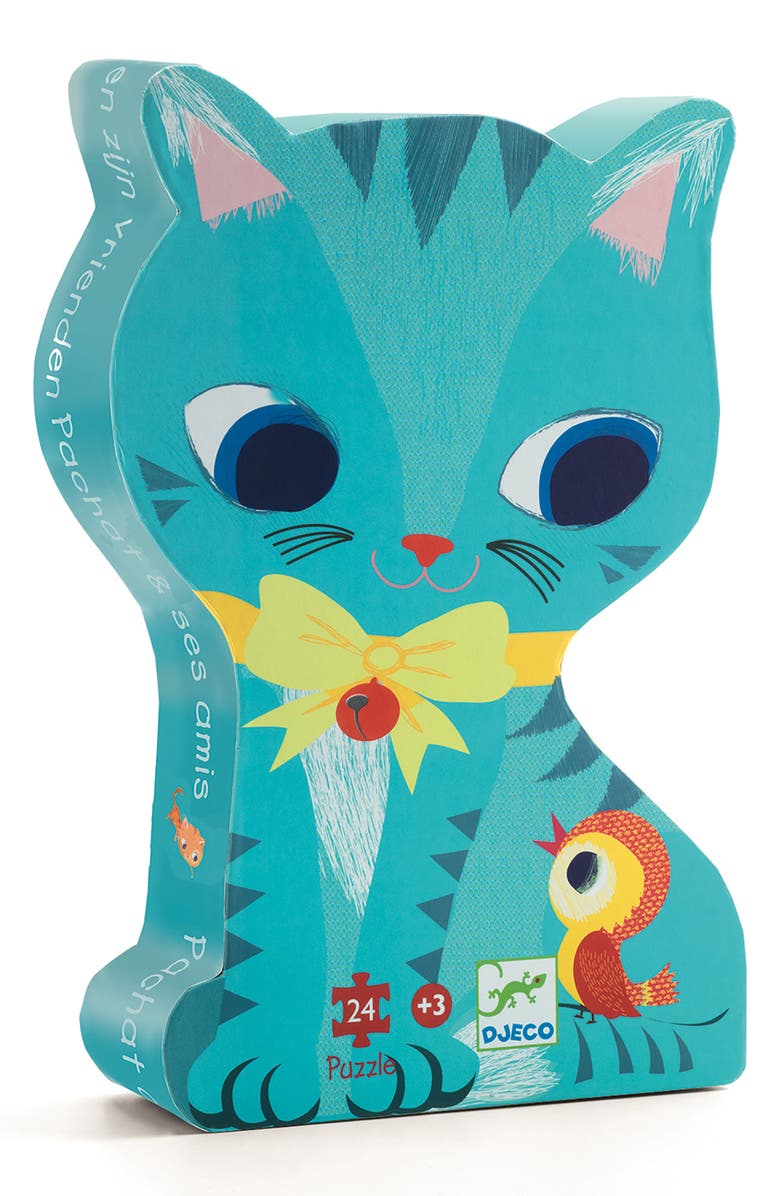 Djeco Pachat & Friends 24-Piece Puzzle, Main, color, Multi