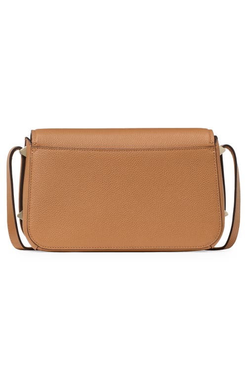 Kate Spade New York Small Liv Pebble Leather Flap Crossbody Bag In Brown