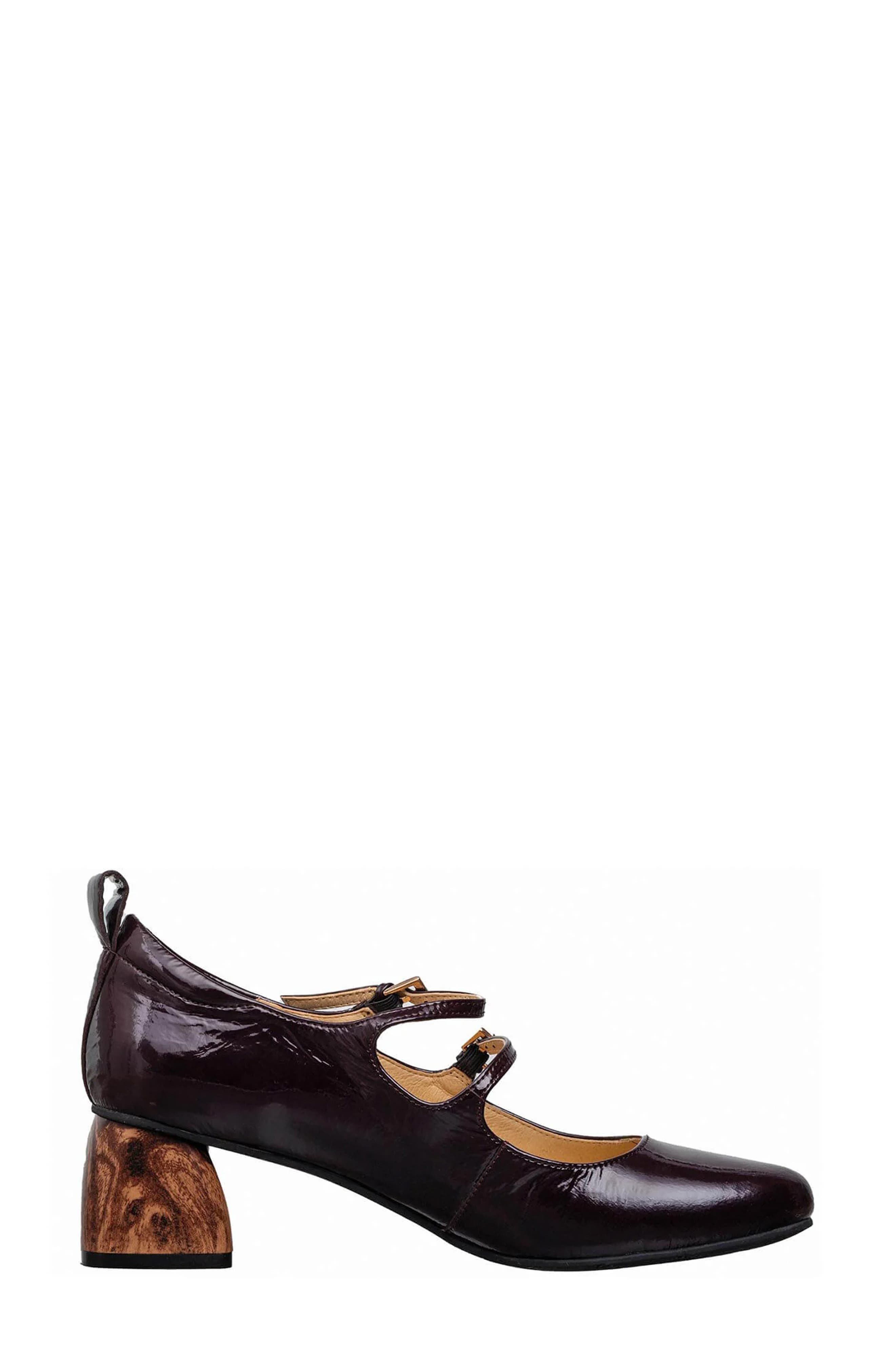 Nicolette Pump, Alternate, color, EGGPLANT