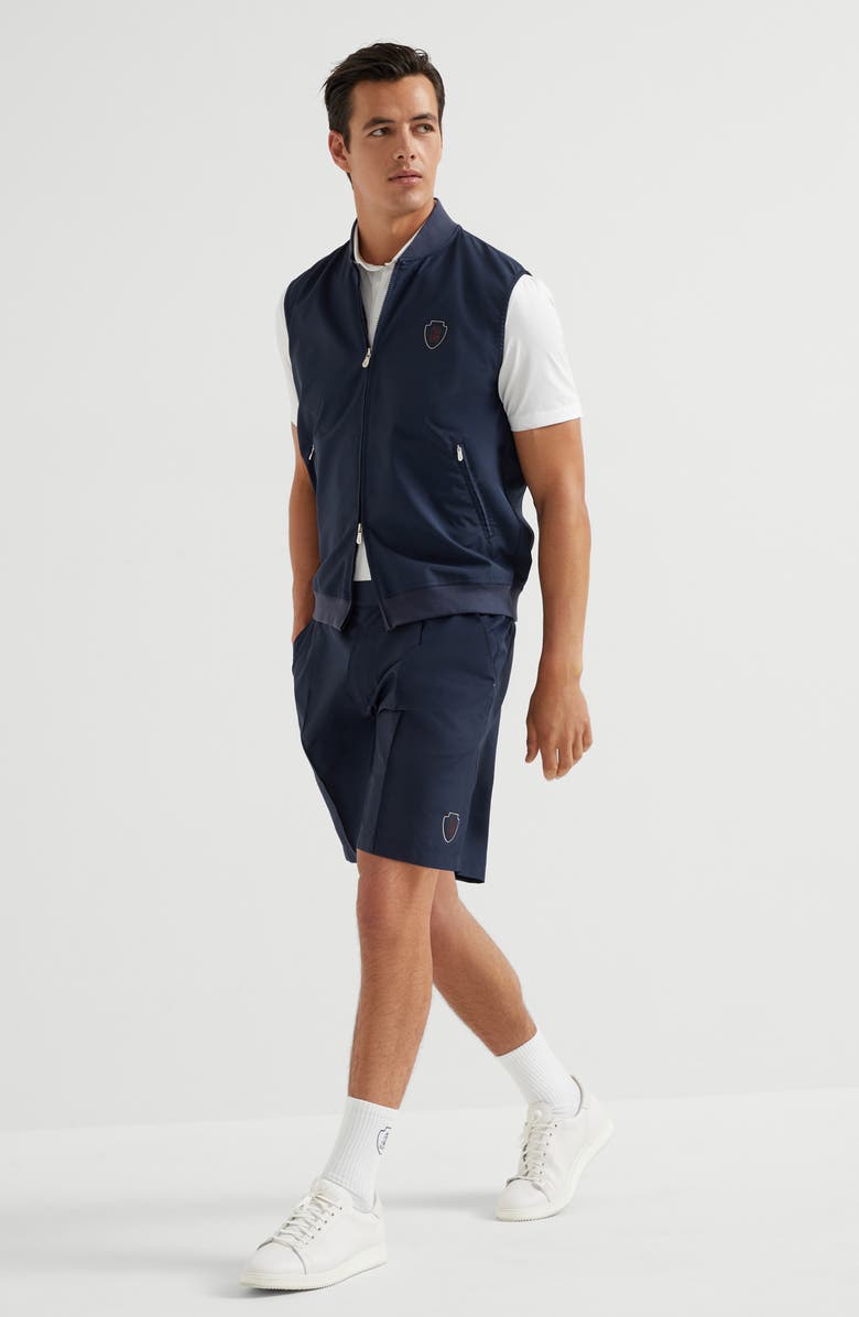 Brunello Cucinelli Nylon Bermuda shorts, Alternate, color, 