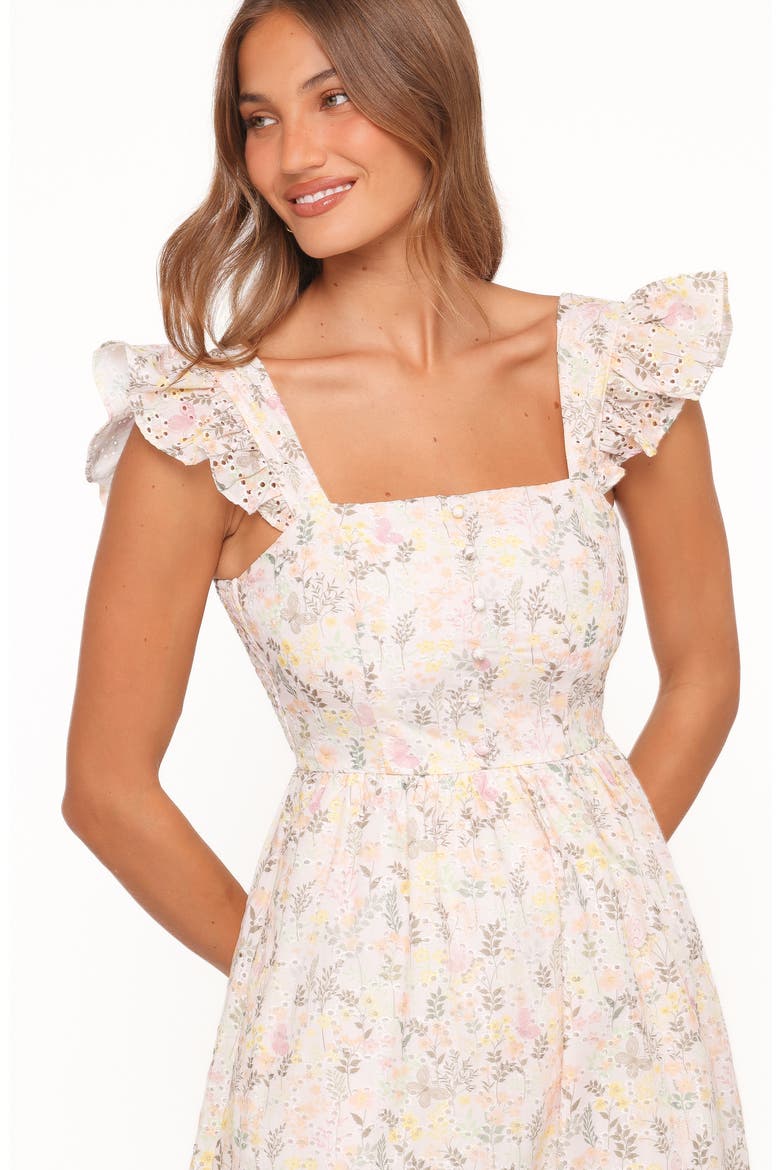 Ashtonleigh Midi Dress, Alternate, color, MULTI FLORAL