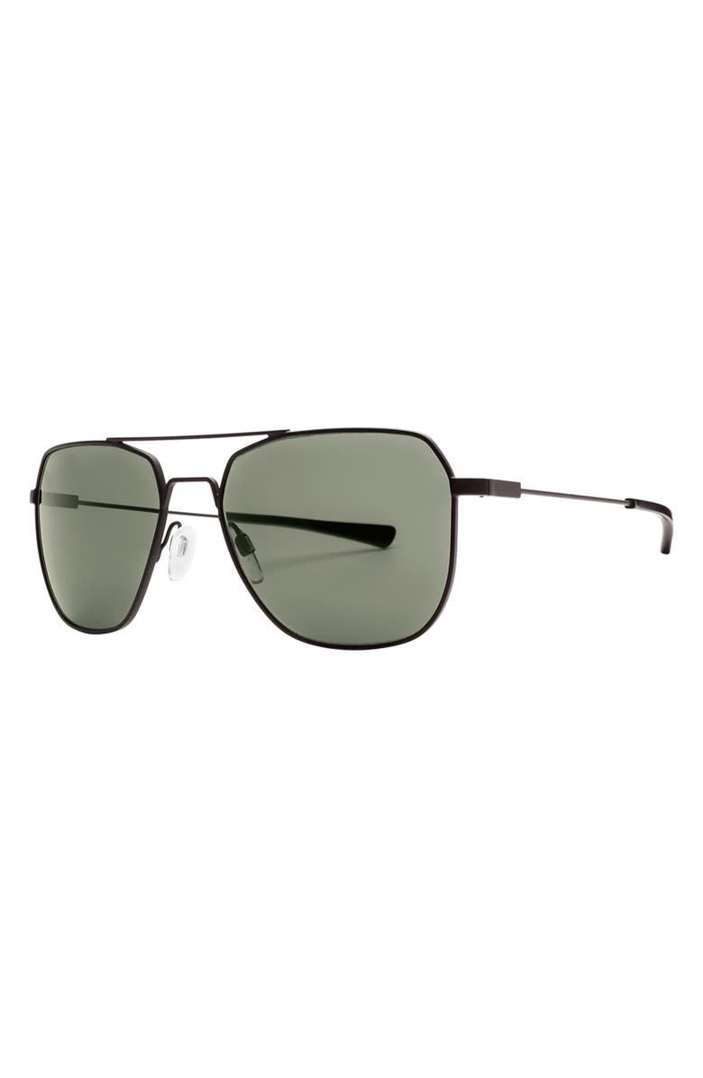 Electric Rodeo 55mm Polarized Aviator Sunglasses, Alternate, color, 