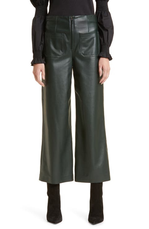 Jiva Faux Leather Pants