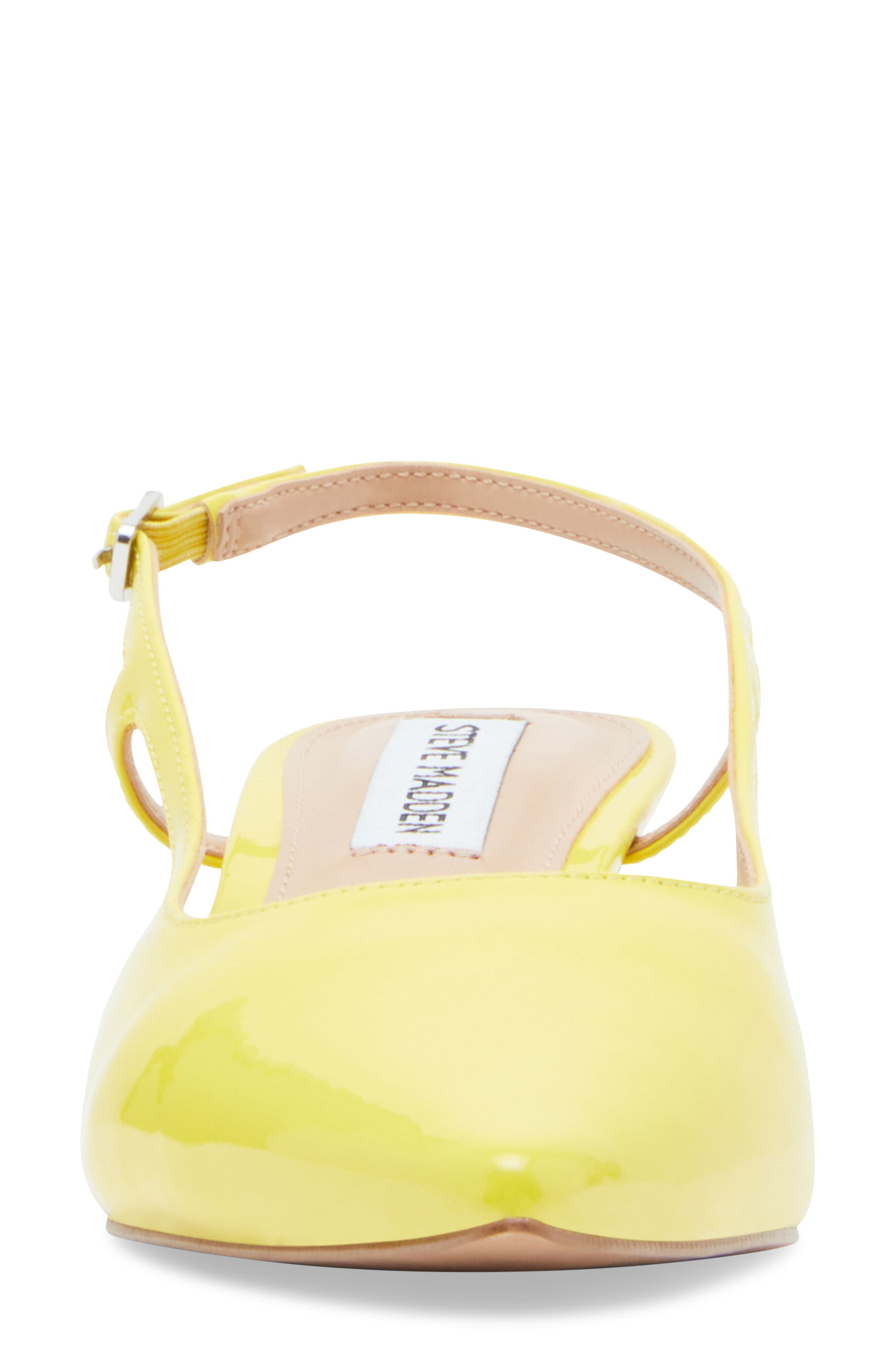 Legaci Kitten Heel Pointed Toe Pump, Alternate, color, YELLOW PATENT