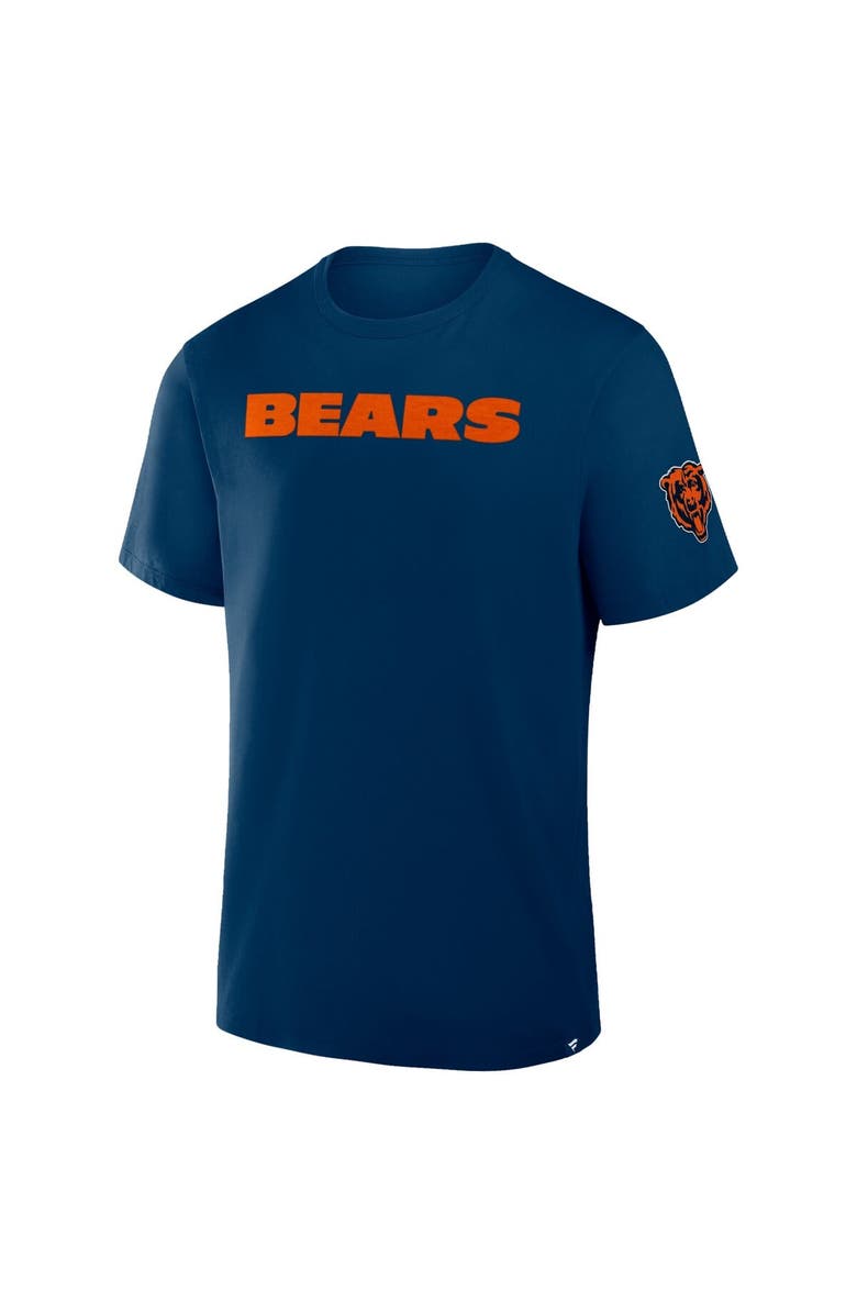FANATICS Men's Fanatics Navy Chicago Bears Option Route Legacy T-Shirt, Alternate, color, Navy