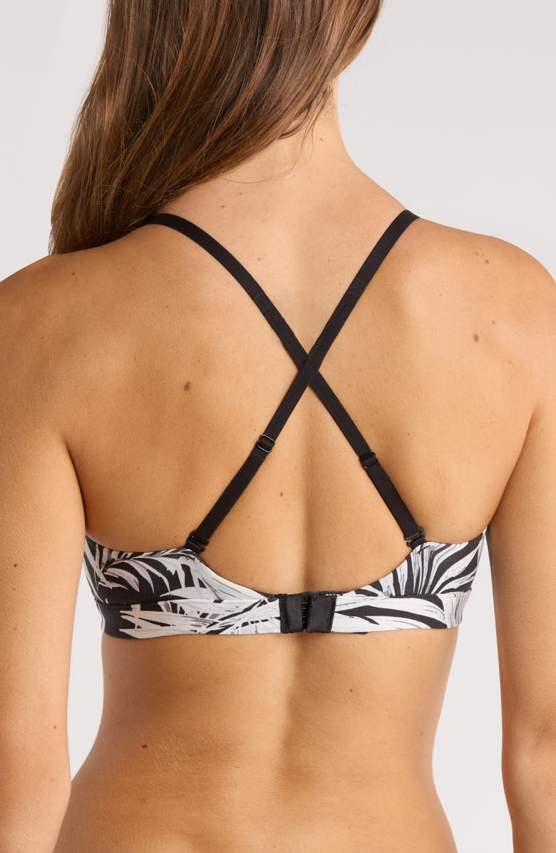 MeUndies FeelFree Bra, Alternate, color, Cool Tropics