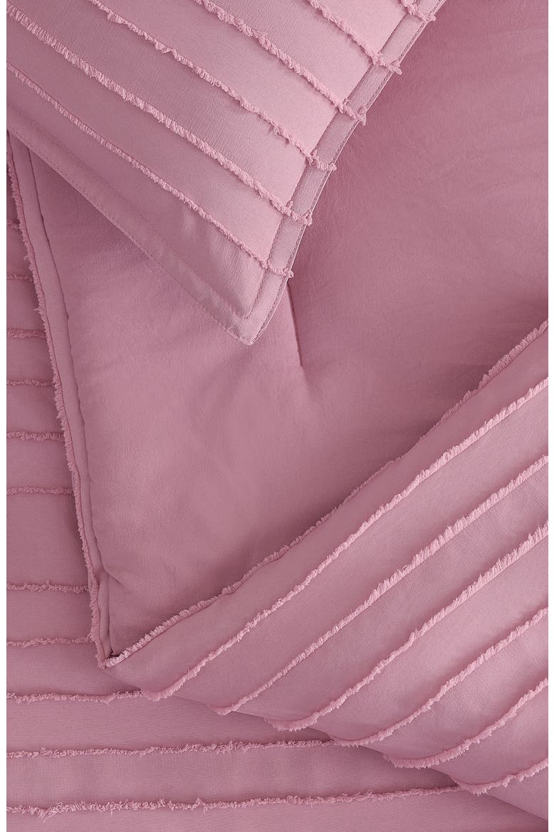 Devon Texture Comforter & Shams Set, Alternate, color, DUSTY ORCHID
