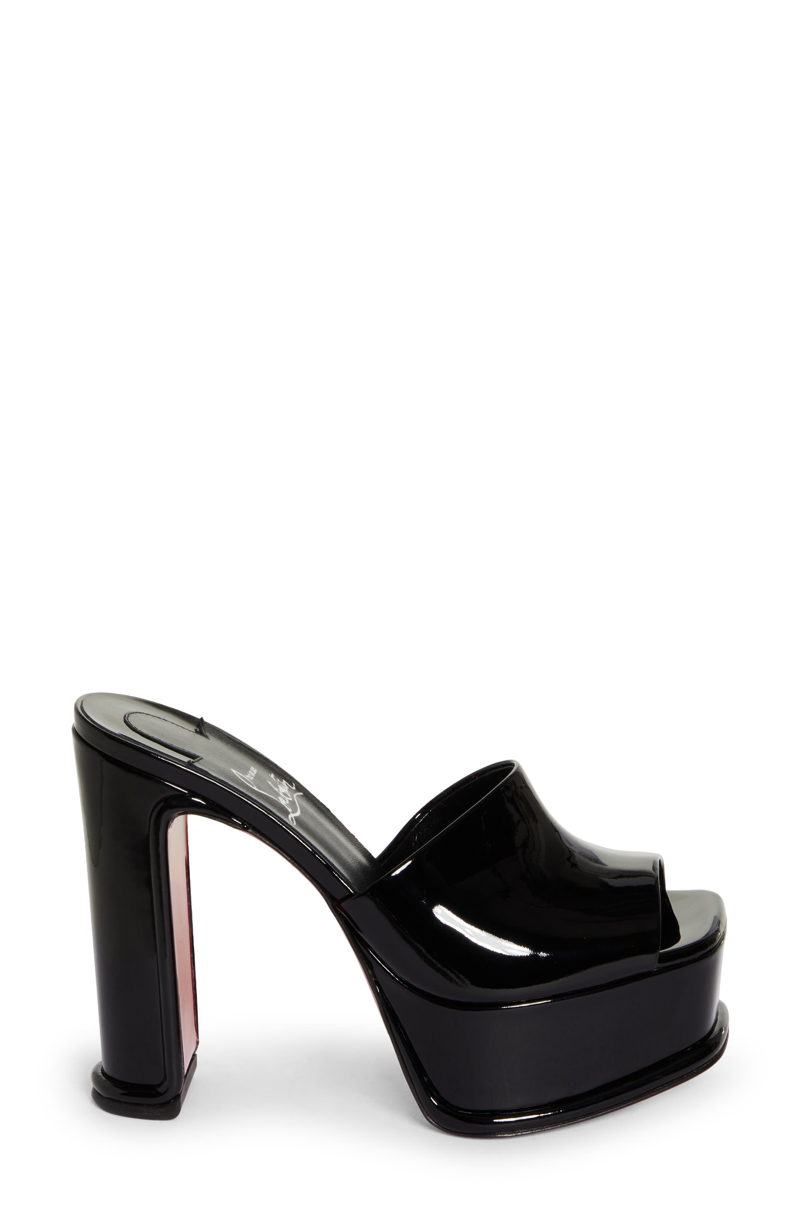 Christian Louboutin Amali Alta Platform Slide Sandal, Alternate, color, 