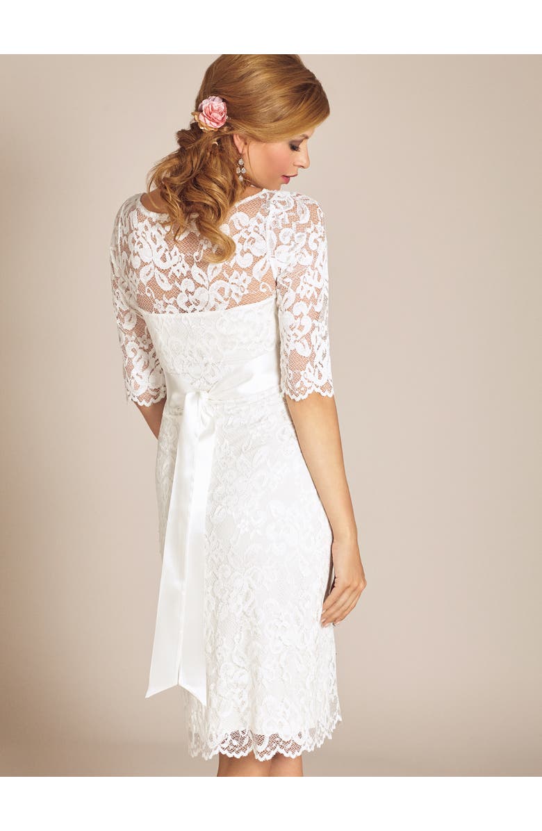 Tiffany Rose Maternity Amelia Maternity Dress, Alternate, color, Ivory